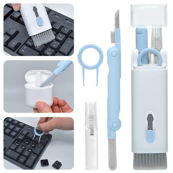 7 In 1 Kit Scalable Keyboard Cleaner Brush (random Color) - Mateen Mart