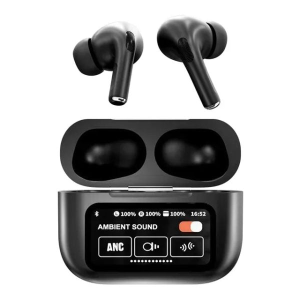 A9 Pro earbuds / Touchscreen display - Mateen Mart