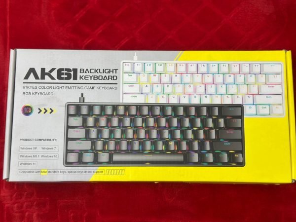 Ak61 Wired Mechanical Gaming Keyboard - Mateen Mart