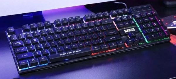 Mechanical Gaming Keyboard | Marvo Usb Rgb Keyboard - Mateen Mart